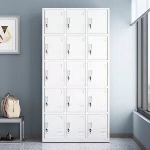 15-Door Steel Office Locker Cabinet