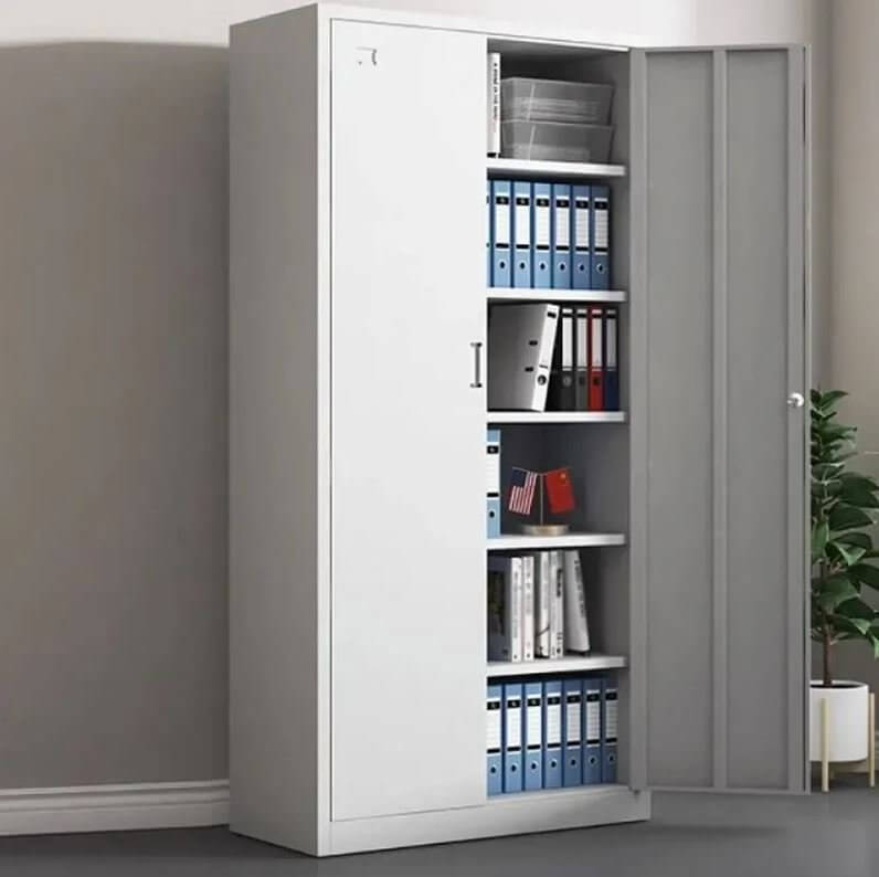 2-Door Steel Office Storage Cabinet - Image 2