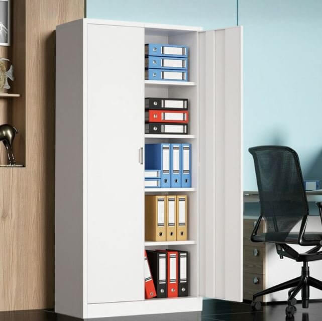 2-Door Steel Office Storage Cabinet - Image 6
