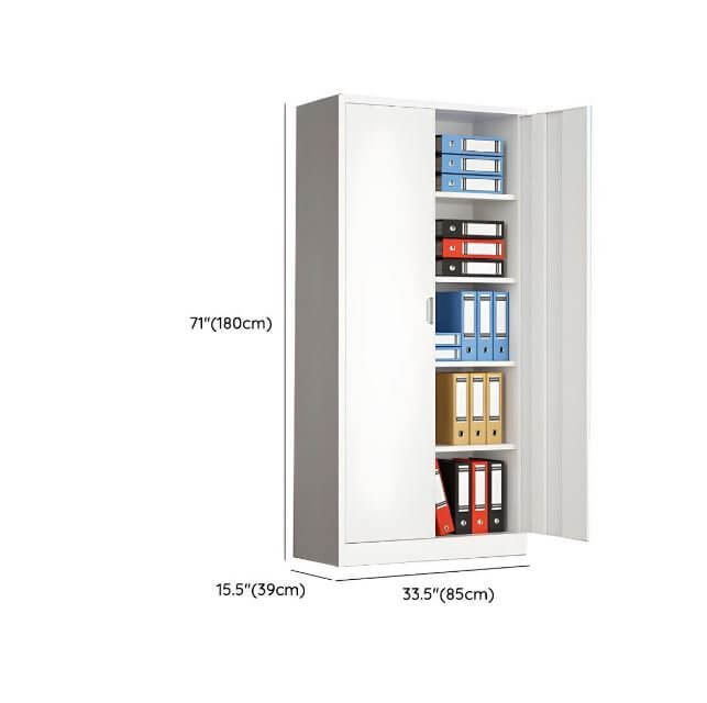2-Door Steel Office Storage Cabinet - Image 7