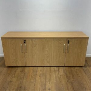4-Door Office Credenza Cabinet