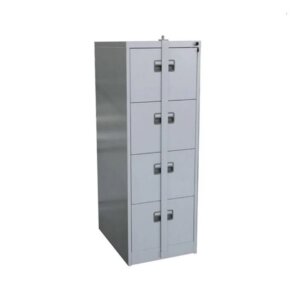 4-Drawer Steel Filing Cabinet with Bar Lock