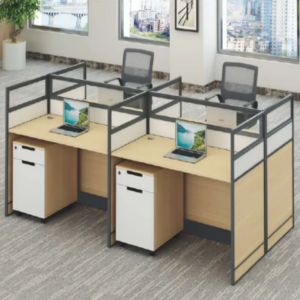 4-Person Office Workstation Desk