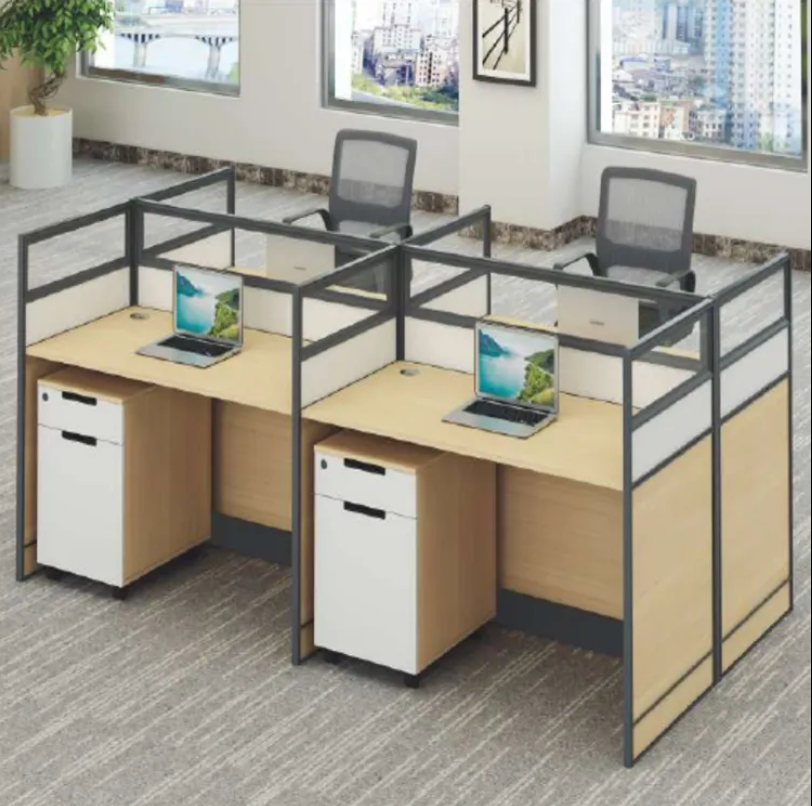 4-Person Office Workstation Desk