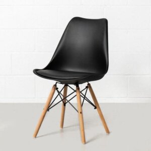 Padded Eames Style Dining Chair