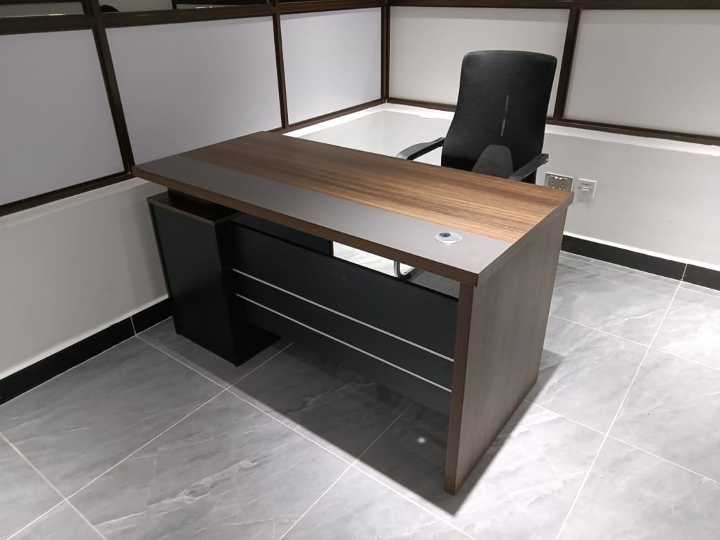 1.4m Home Office Desk with Storage