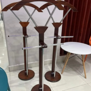 Wooden Office Coat Hanger Stand